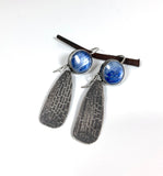 Morpho Kyanite earrings